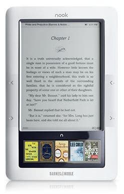 Вышла электронная книга Barns & Noble nook Wi-Fi стоимостью $149