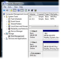 Paragon HFS+ позволяет подключать к Windows тома Mac