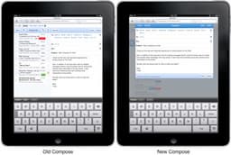 Gmail обзавелся новым окном создания сообщений для iPad