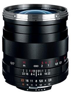 Carl Zeiss пополняет серию объективов ZF.2 моделью Distagon T* 2,8/25 