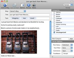 MarsEdit 3.3.2 для Mac — обновление редактора блогов