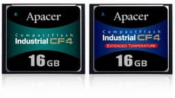 Apacer представляет четвертое поколение индустриальных карт памяти CompactFlash