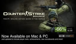 Valve выпустила Counter-Strike: Source для Mac