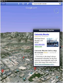 Google Earth 3 получает оптимизацию для iPad 