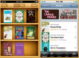 Apple iBooks 1.1 работает на iPhone i iPod touch