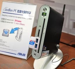 Неттоп ASUS EeeBox EB1501U на чипсете NVIDIA ION оснащён двумя портами USB 3.0