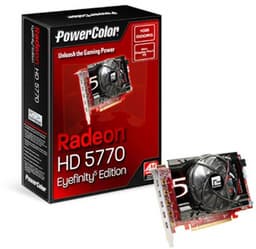 Вышла 3D-карта PowerColor HD 5770 Eyefinity 5 Edition с пятью разъемами mDP
