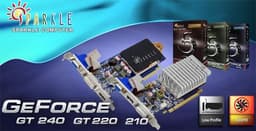 Низкие и тихие: 3D-карты SPARKLE GeForce 210, GT220 и GT240 LP Silent Series