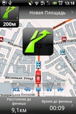 Новая навигация для Android OS.  iДа на «движке» программы Destinator