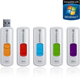 Скорость USB-накопителя Transcend JetFlash 530 сильно зависит от объема