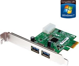 Transcend предлагает карту расширения с двумя портами USB 3.0 для шины PCI Express