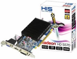 HIS готовит бесшумную низкопрофильную версию 3D-карты Radeon HD 5570