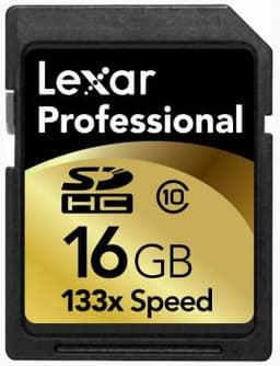 Карты памяти Lexar Professional 133x SDHC развивают скорость записи 20 МБ/с