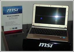 До 15 часов автономной работы с нетбуком MSI Wind U160DX