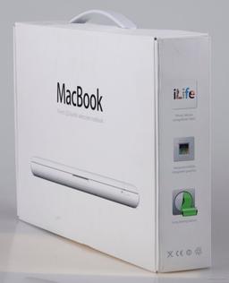 Новый белый MacBook оснащен процессором Core 2 Duo 2,4 ГГц и видео NVIDIA 320M