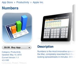 iWork для iPad получил поддержку русского языка