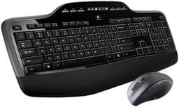 Беспроводной комплект из клавиатуры и мыши Logitech Wireless Desktop MK710 не требует смены батареек три года
