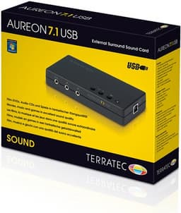 Внешняя звуковая карта TERRATEC Aureon 7.1 USB нацелена на владельцев мобильных компьютеров