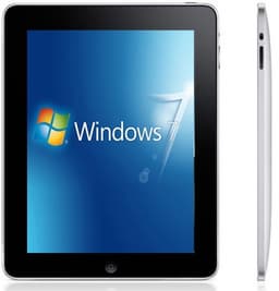 Планшетный компьютер Haleron H97 выглядит как iPad, но работает под управлением Windows 7
