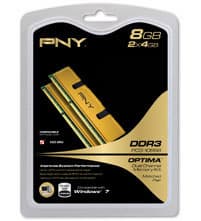 PNY выпускает комплекты оперативной памяти DDR3 объемом 4 и 8 ГБ для ноутбуков и настольных ПК