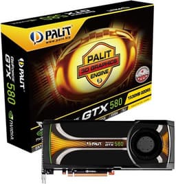 Palit представляет видеокарту GeForce GTX 580 с заводским разгоном