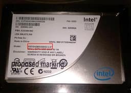 Твердотельные накопители Intel X25-M G3 замечены в продаже 