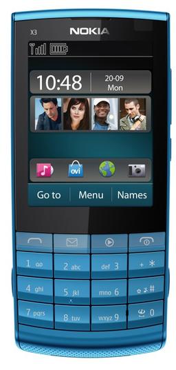 МТС и Nokia представляют ко-брендированный телефон Nokia X3 Touch and Type