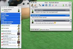 Adium 1.4.2 — популярный IM-клиент для Mac
