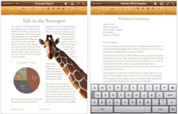 iWork 1.3 для iPad — новая версия офисного пакета