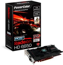 GPU 3D-карты PowerColor PCS+ HD 6850 разогнан в фабричных условиях до 820 МГц
