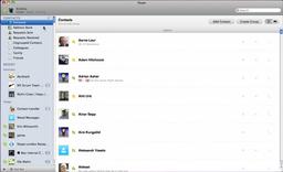 Skype 5 Beta для Mac обладает однооконным интерфейсом