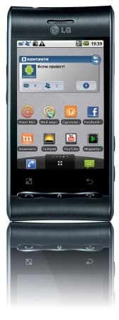 Выпущено официальное российское обновление LG Optimus (GT540) до Android 2.1