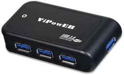 Концентратор ViPowER VP-H1438 имеет четыре порта USB 3.0