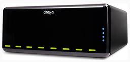 Сетевое хранилище Data Robotics DroboPro FS имеет восемь отсеков для HDD и два порта Gigabit Ethernet