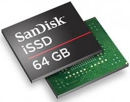 SanDisk начинает поставки встраиваемых твердотельных накопителей iSSD