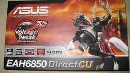 Фото дня: первая нереференсная карта на базе GPU Radeon HD 6850: ASUS EAH6850 DirectCU/2DIS/1GD5