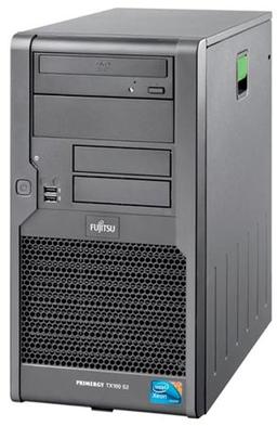 Сервер начального уровня Fujitsu PRIMERGY TX100 S2 Core Edition обходится без клавиатуры, мыши и монитора
