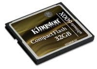 Представлены самые быстрые CF-карты компании Kingston: CompactFlash Ultimate 600x