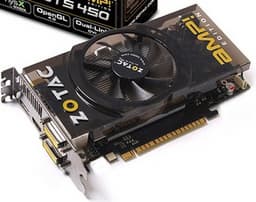 ZOTAC повысила тактовые частоты двух карт на базе GeForce GTS 450