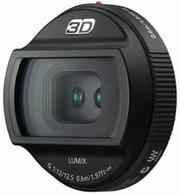 Представлен стереоскопический объектив для камер Panasonic LUMIX G