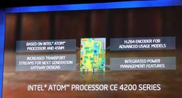 IDF 2010: однокристальная система для бытовой электроники Intel Atom CE4200