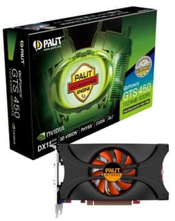 Palit выпускает самую быструю 3D-карту в линейке GeForce GTS 450 — GTS 450 1GB Sonic Platinum