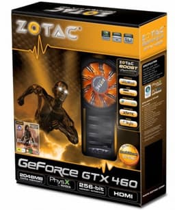 ZOTAC представила версию GeForce GTX 460 с двумя гигабайтами видеопамяти