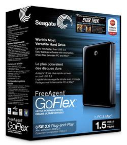Seagate представила внешний жесткий диск типоразмера 2,5 дюйма объемом 1,5 ТБ