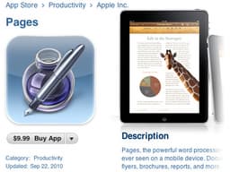 Apple обновила iWork для iPad