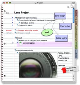 Circus Ponies NoteBook 3.0.9 — обновление организатора для Mac OS X