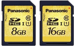 Карточки памяти Panasonic SDHC UHS-I развивают скорость 60 МБ/с