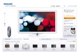 Philips представляет первый LED-телевизор, дизайн которого можно создавать самим