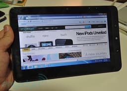 Планшет ViewSonic ViewPad 100 будет поставляться с двумя ОС