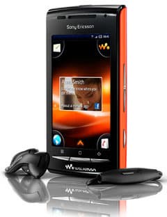 Sony Ericsson представила музыкальный Android-смартфон W8 Walkman